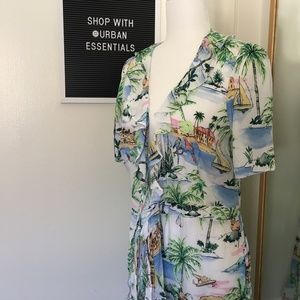 Zara Accessories short sleeve cover-up dress - EUC